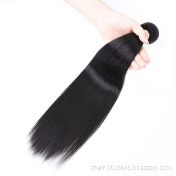 Allrun factory wholesale good price 10a hair bundles straight hair, the best human hair vendor
